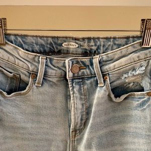 High Waisted Power Straight Denim